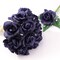 50-Pack: Navy Blue Rose Picks, 8&#x22; Stems, 3&#x22; Wide by Floral Home&#xAE;